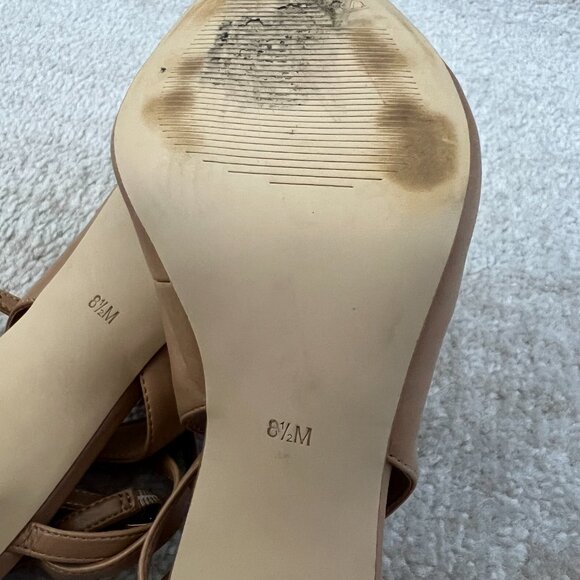 Guess Strappy Pointed Toe Heels Shoes 8.5 - Picture 2 of 12